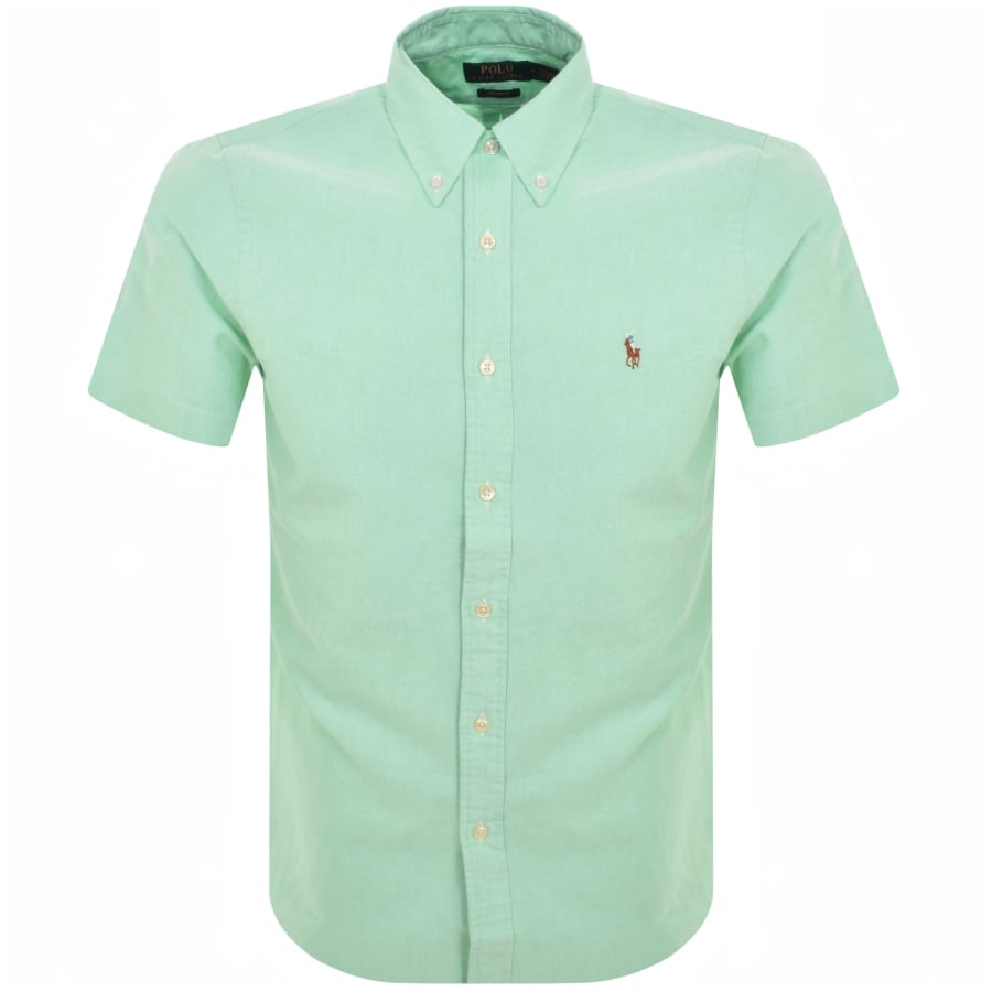 Ralph Lauren Lightweight Oxford Shirt Green | Mainline Menswear United  States